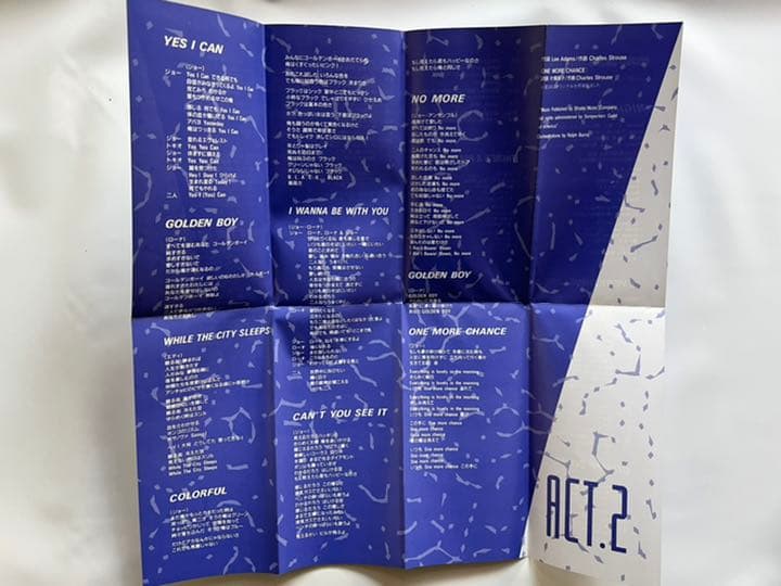 VHS 錦織一清　『ゴールデン・ボーイ』