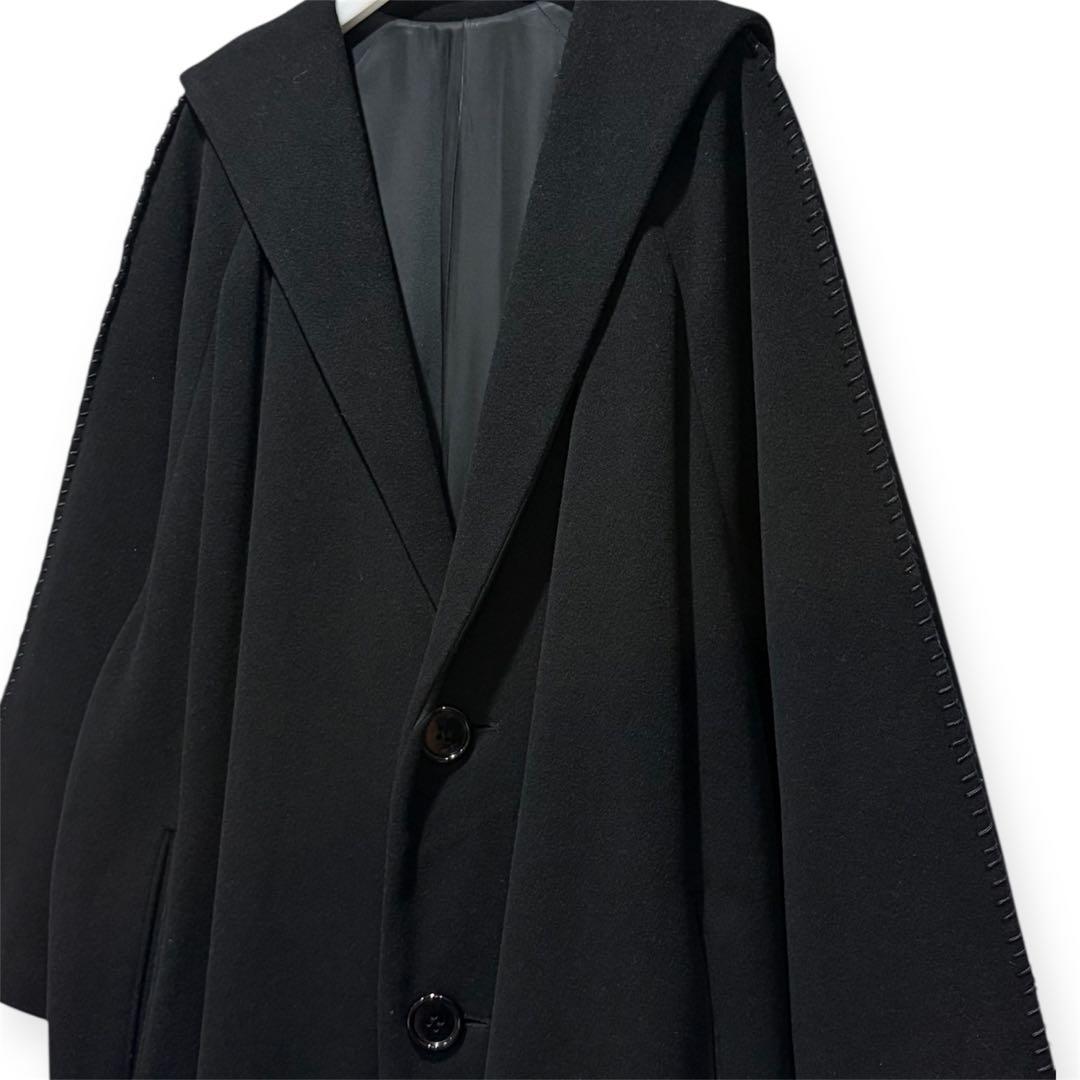 90's Y's Yohji Yamamoto ステッチ セーラーコート