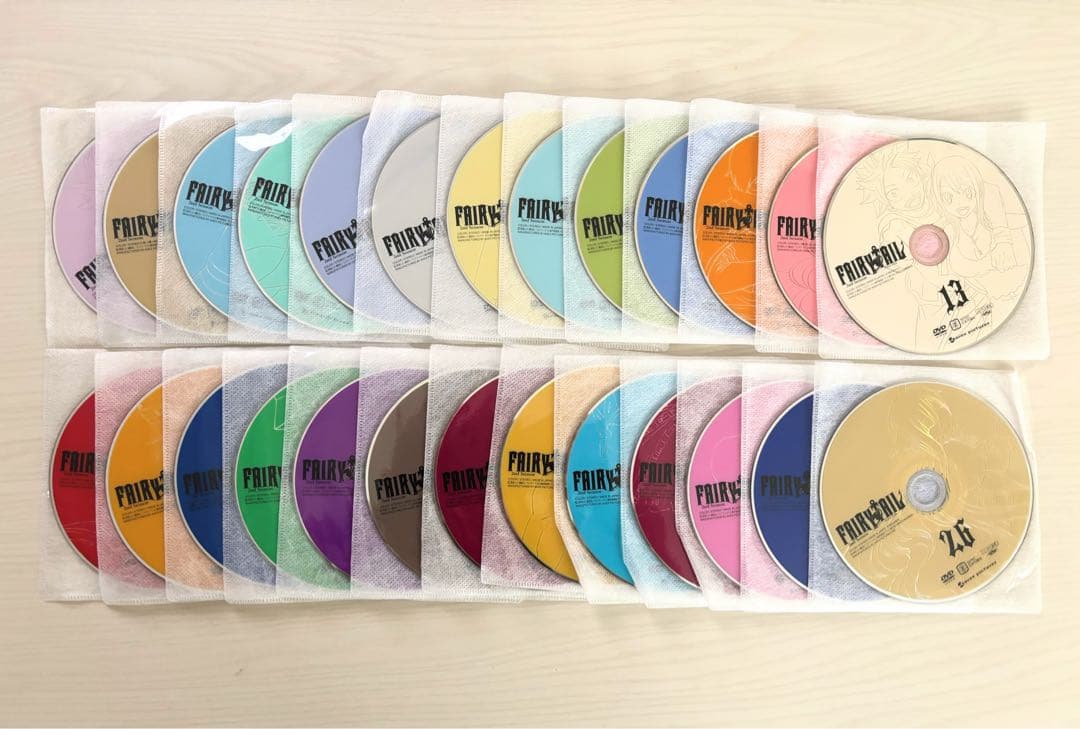 FAIRY TAIL DVD 1期、2期 全巻