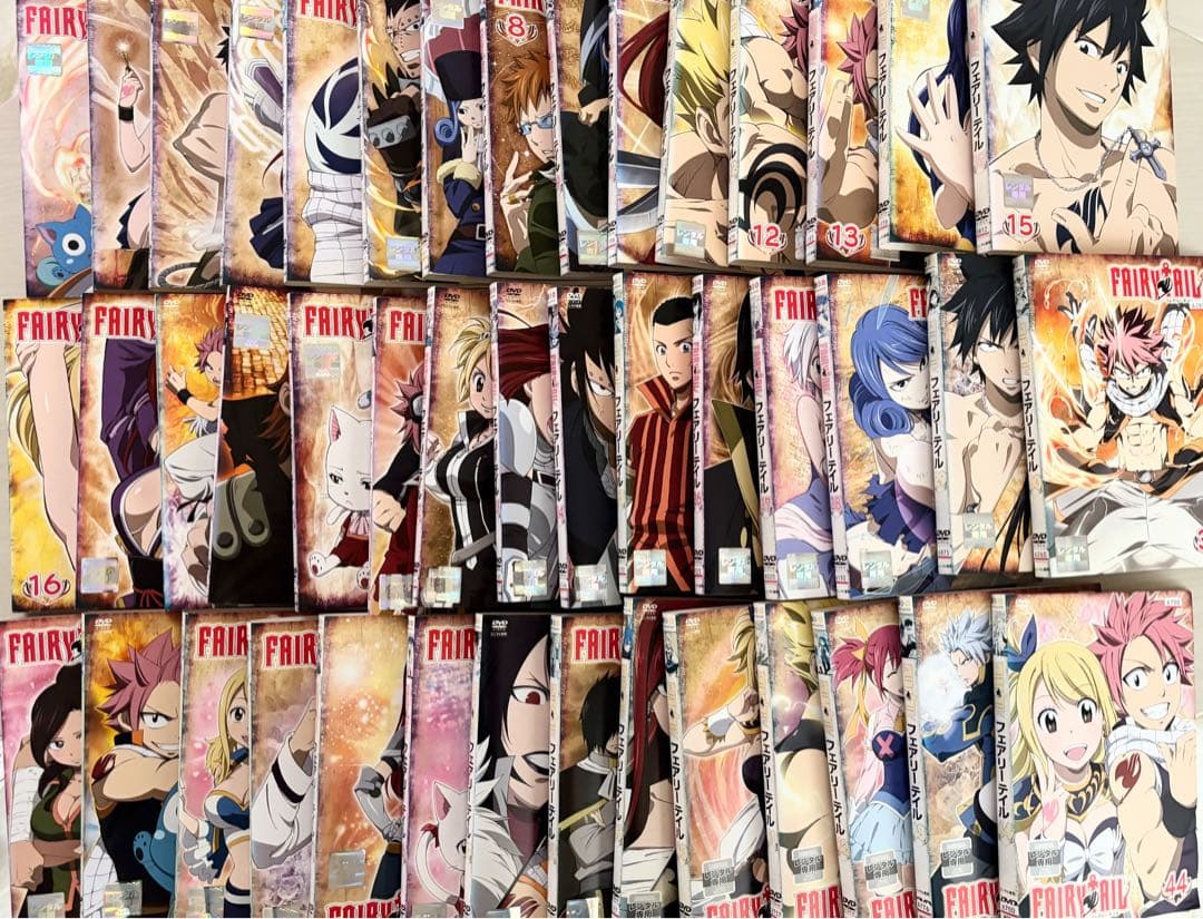 FAIRY TAIL DVD 1期、2期 全巻