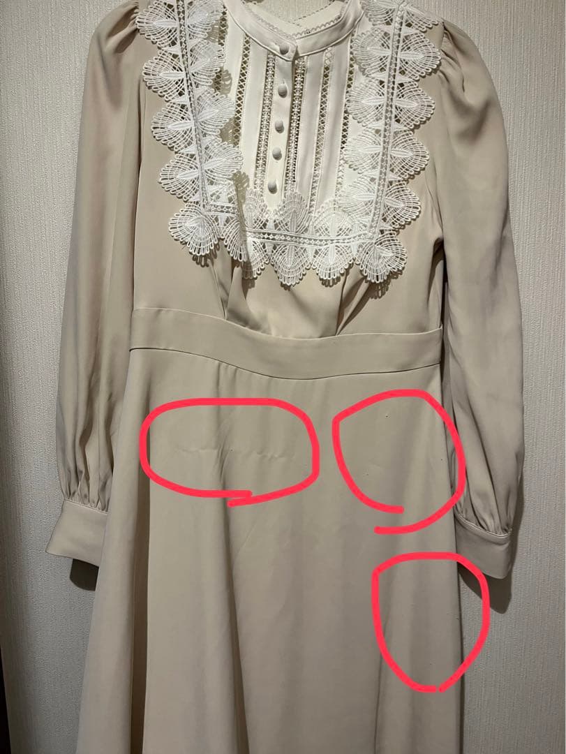 her lip to 新色 Le Grand Midi Dress ワンピース