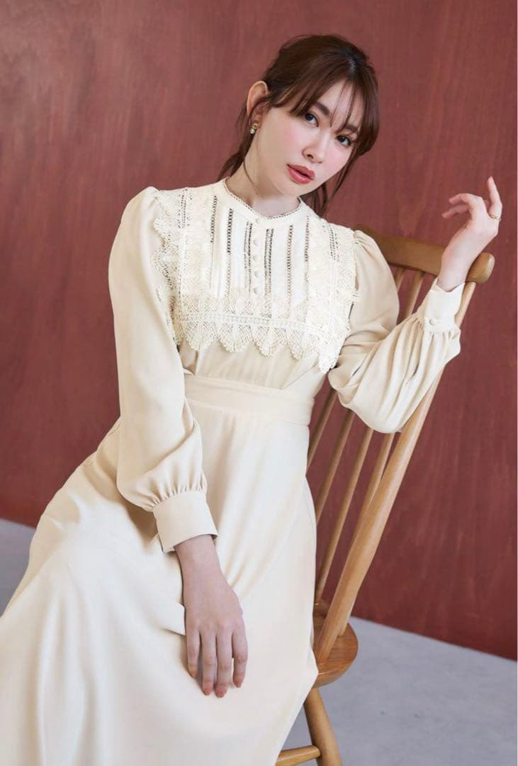 her lip to 新色 Le Grand Midi Dress ワンピース