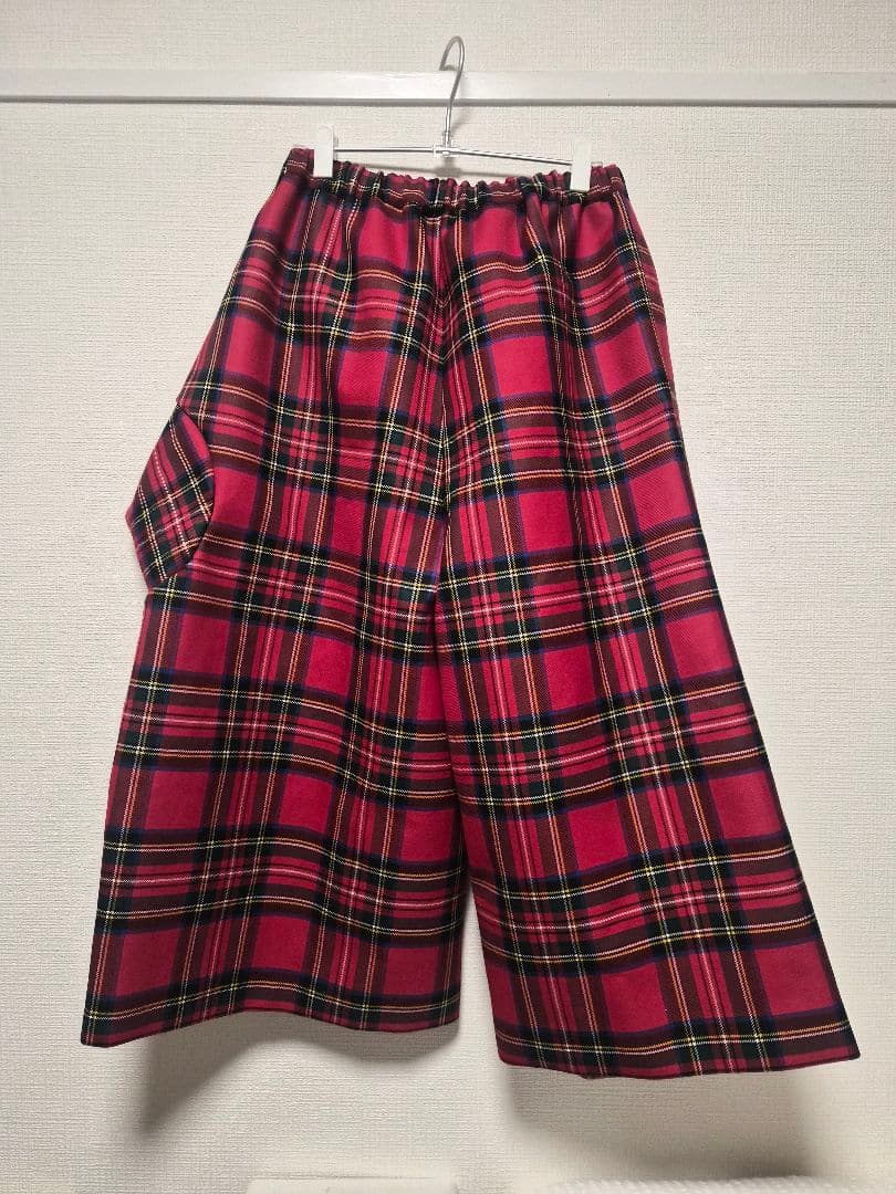 未使用美品！AD2025コムデギャルソン　ワイドパンツ