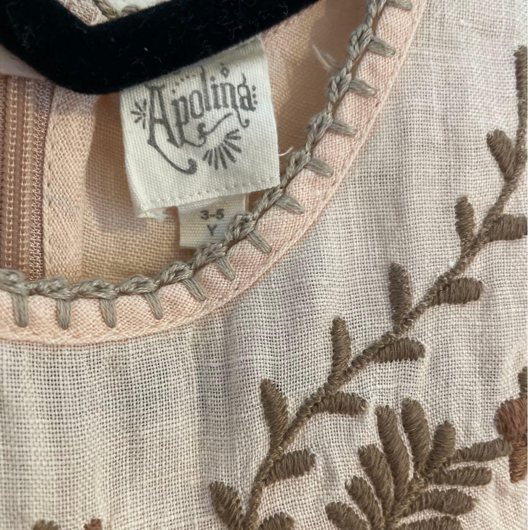 apolina Stevie Dress ワンピース　3-5y