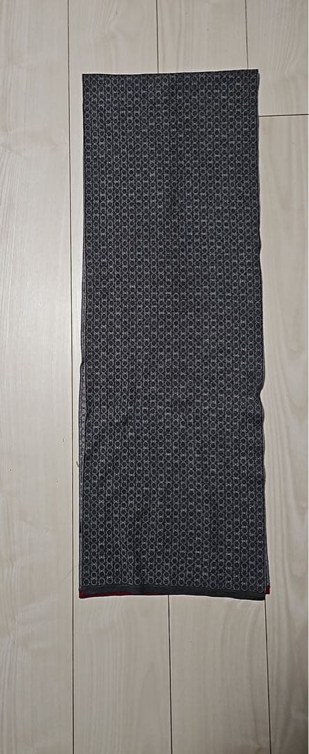 Ferragamo★フェラガモ★マフラー★総柄★グレー★美品