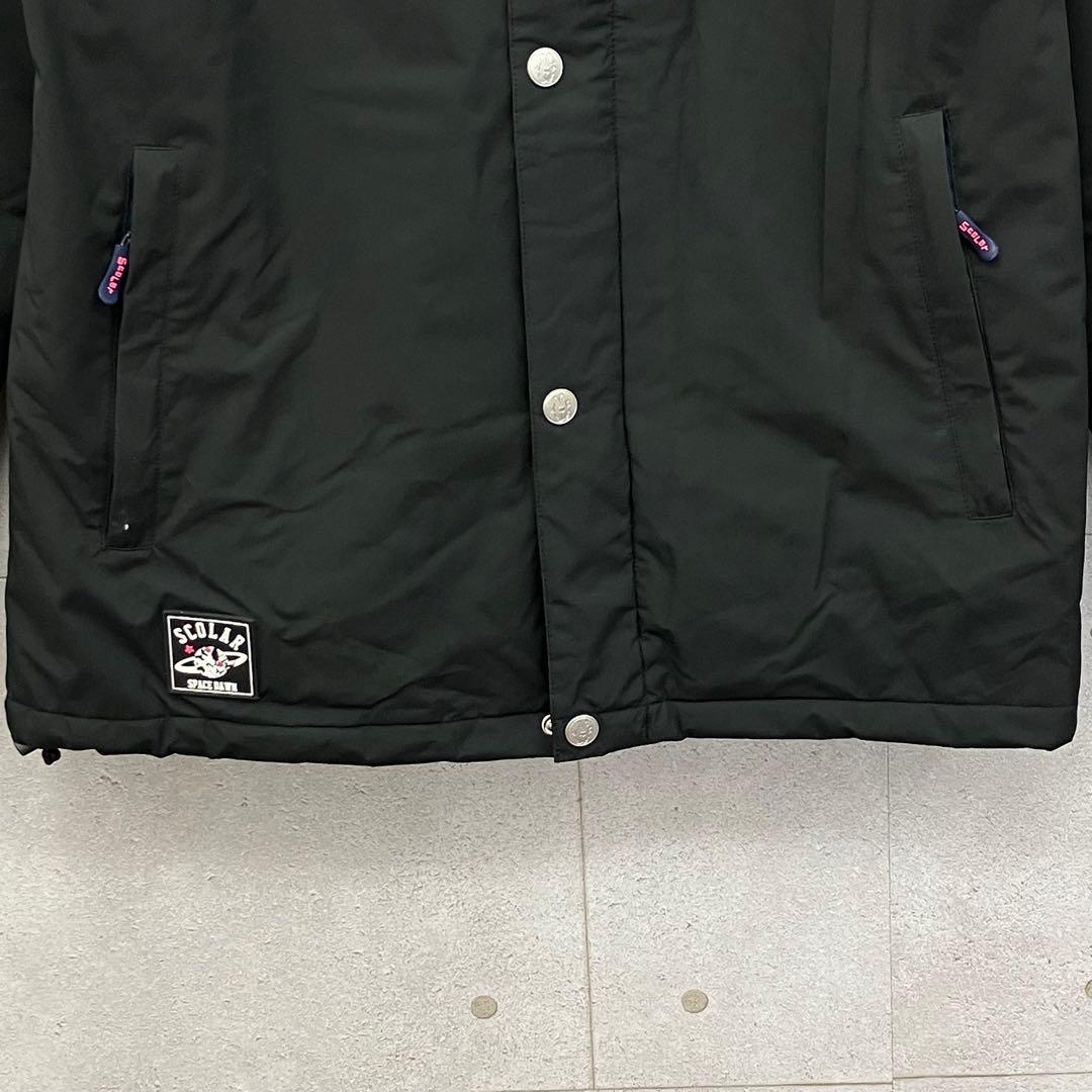 ScoLar スカラー スノボウェア 上下セットアップ レディース 9 紺 黒