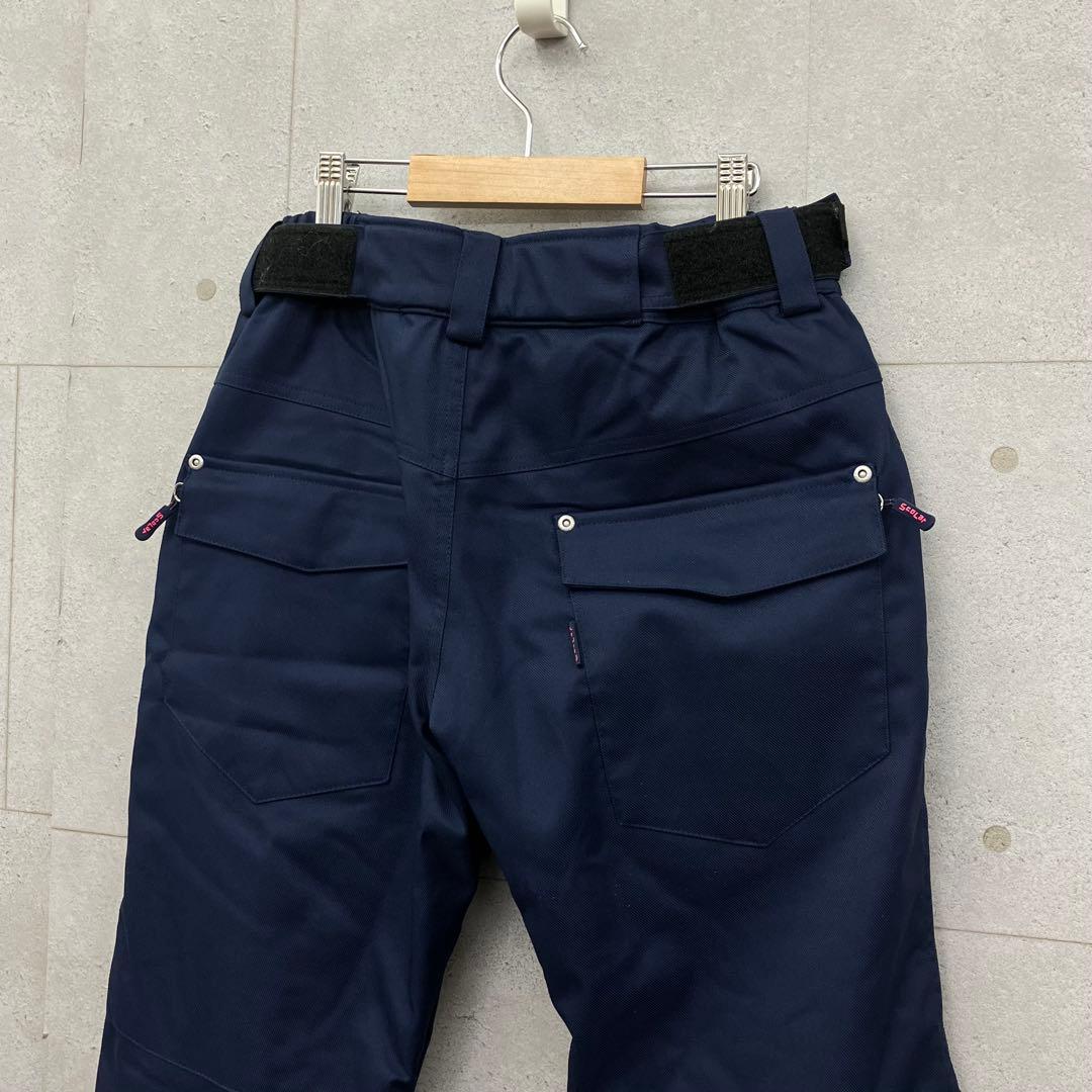 ScoLar スカラー スノボウェア 上下セットアップ レディース 9 紺 黒