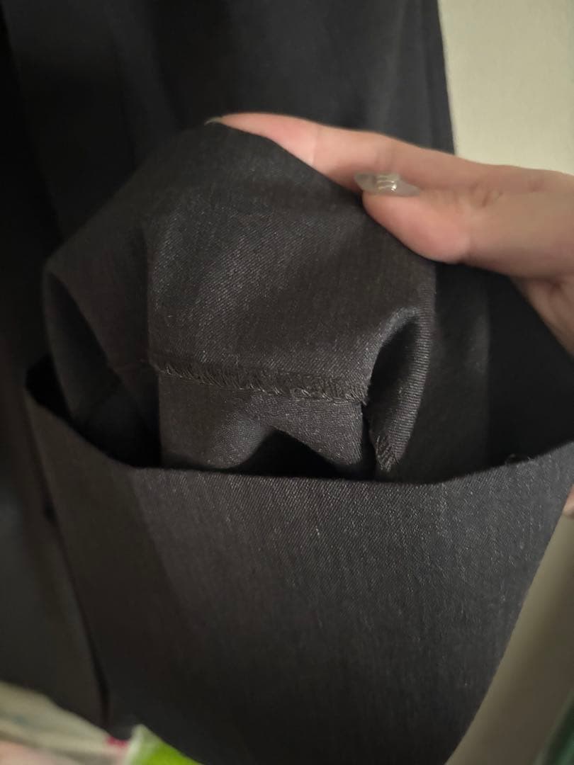 パンツ THE RERACS25AW THE SLACKS BELTED 2TUCK