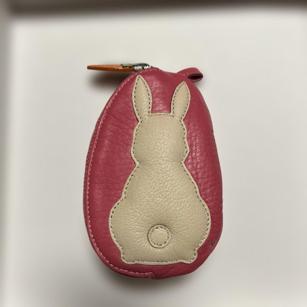 イビザ　うさぎ　keyケースマルチファスナー付