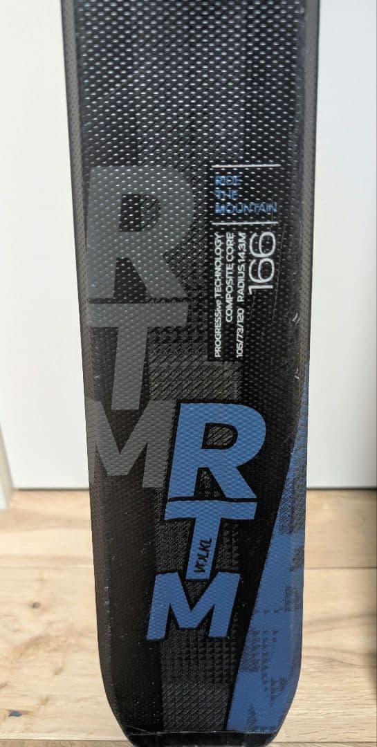 Volkl フォルクル RTM 73 スキー ブラック/ブルー 166