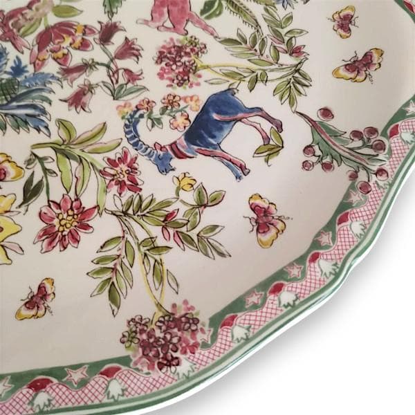 ジアン GIEN ジャルダンイマージュ ガトープラダー 大皿 33センチ