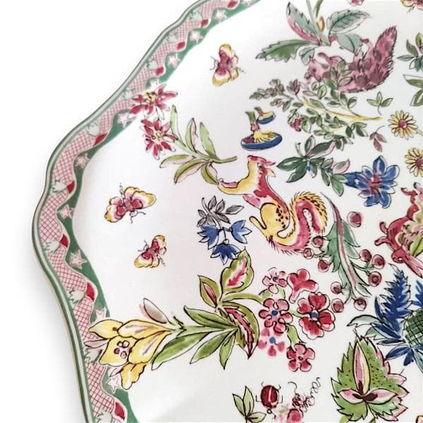 ジアン GIEN ジャルダンイマージュ ガトープラダー 大皿 33センチ