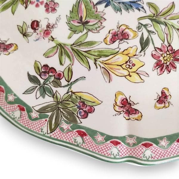 ジアン GIEN ジャルダンイマージュ ガトープラダー 大皿 33センチ