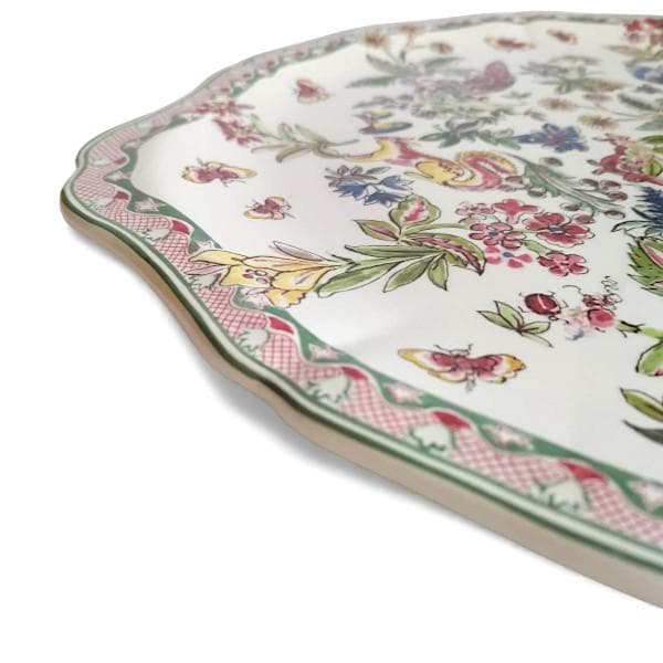 ジアン GIEN ジャルダンイマージュ ガトープラダー 大皿 33センチ