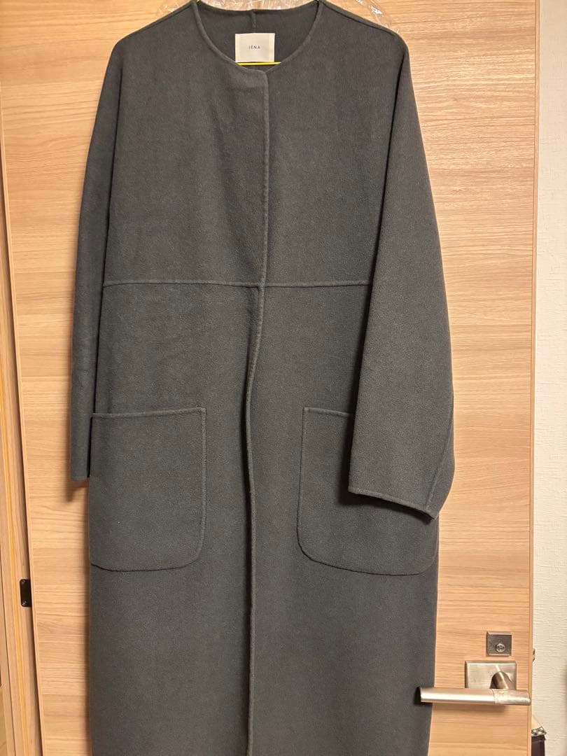 IENA イエナ　ノンミュールジングウールリバーコート36