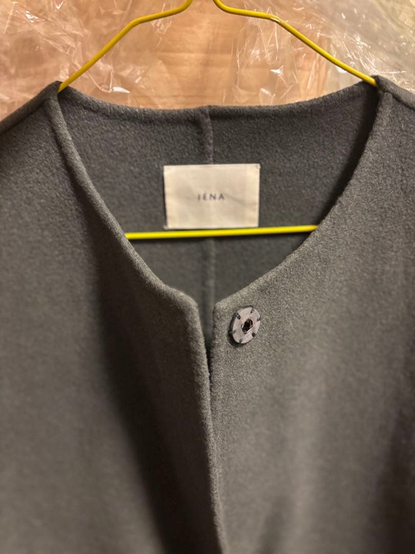 IENA イエナ　ノンミュールジングウールリバーコート36