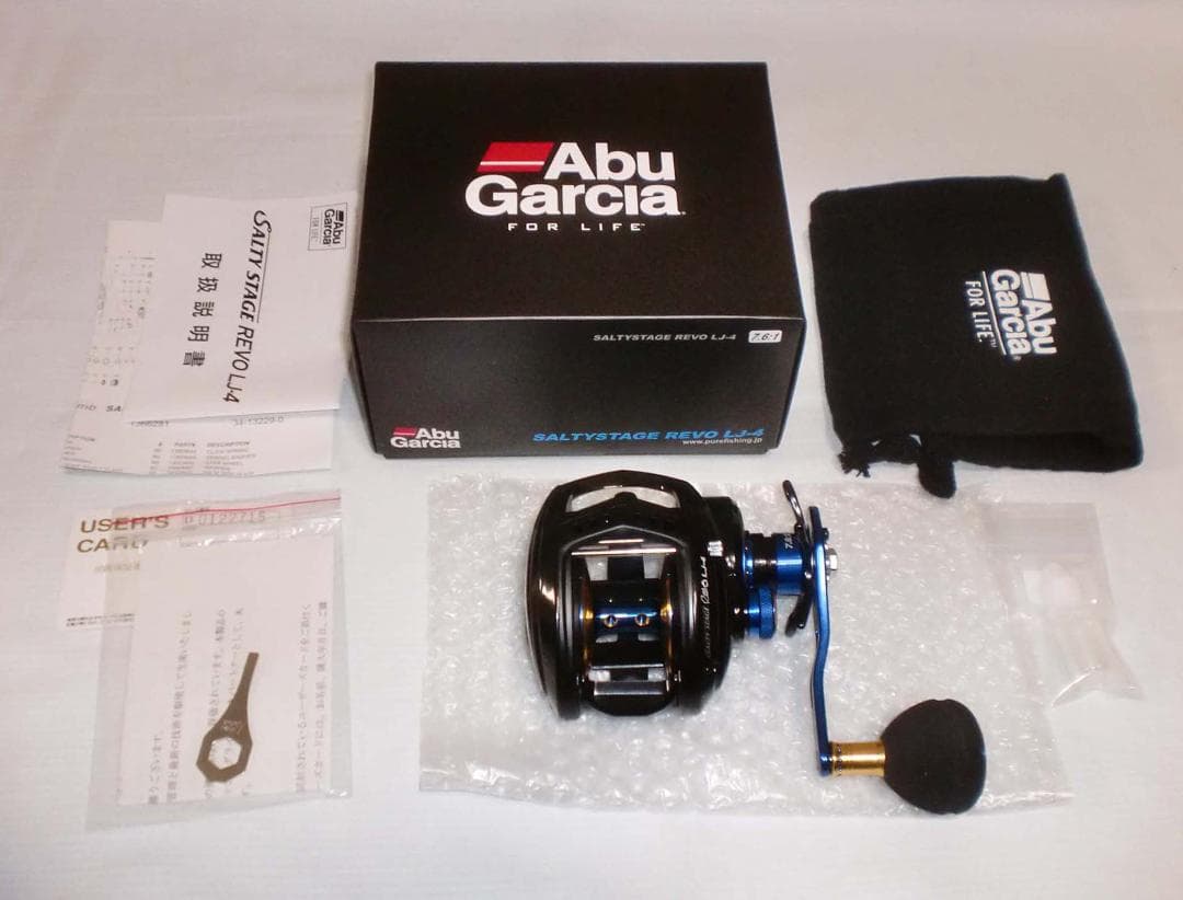アブガルシア　ソルティーステージレボ　ＬＪ－４（Revo LJ-4）≪右巻≫新品