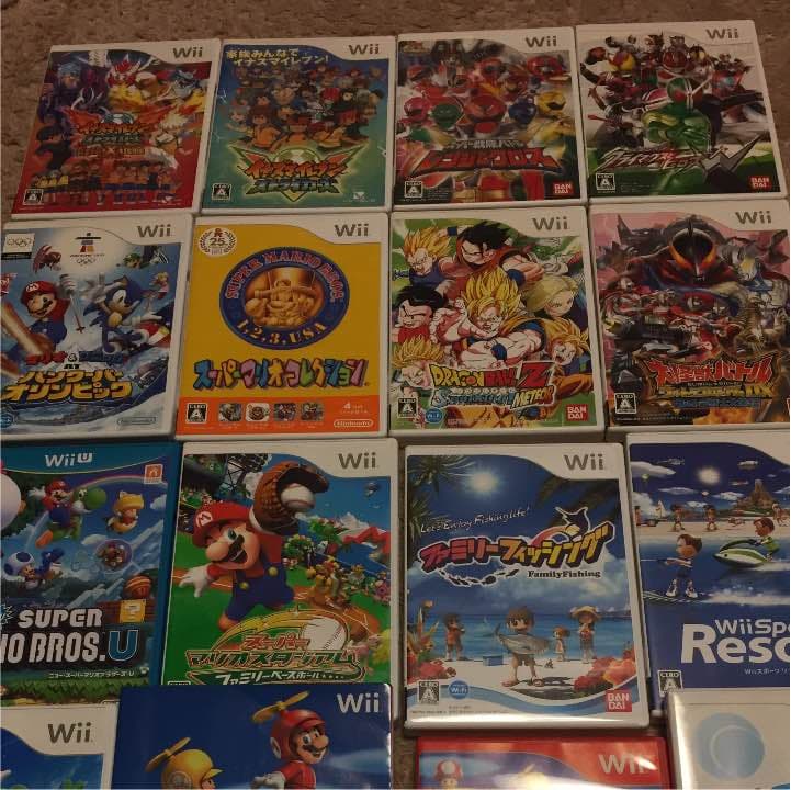 Wiiソフトおまとめ15本