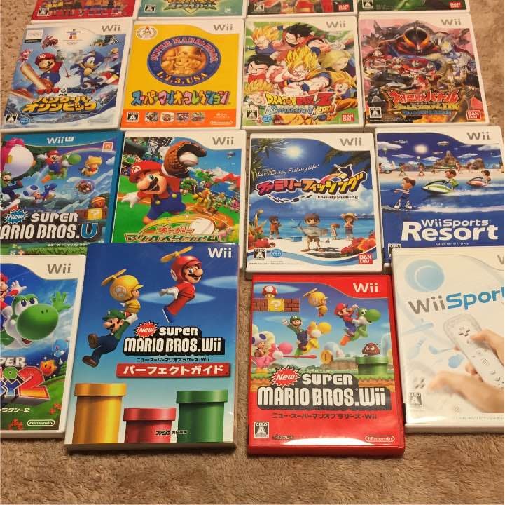 Wiiソフトおまとめ15本