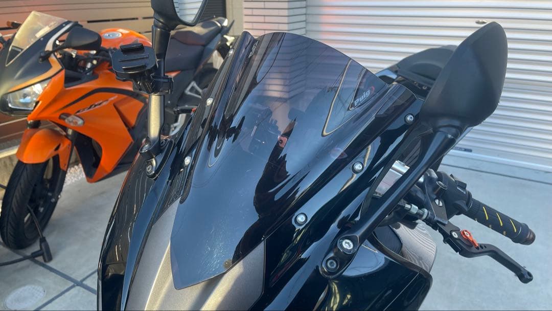 CBR400R 2BL-NC47 Puig プーチ レーシングスクリーン