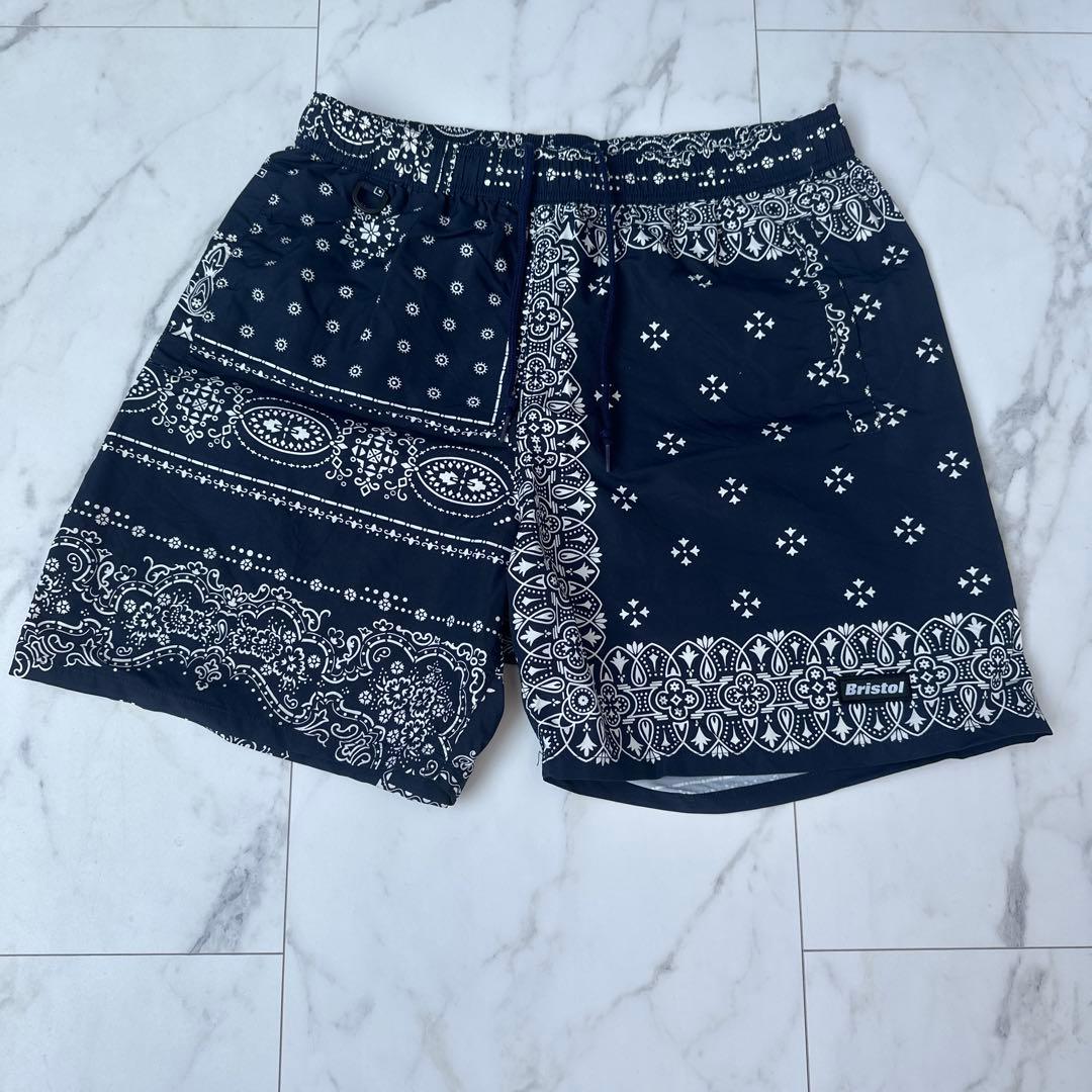 ブリストル半ズボン ペイズリー柄