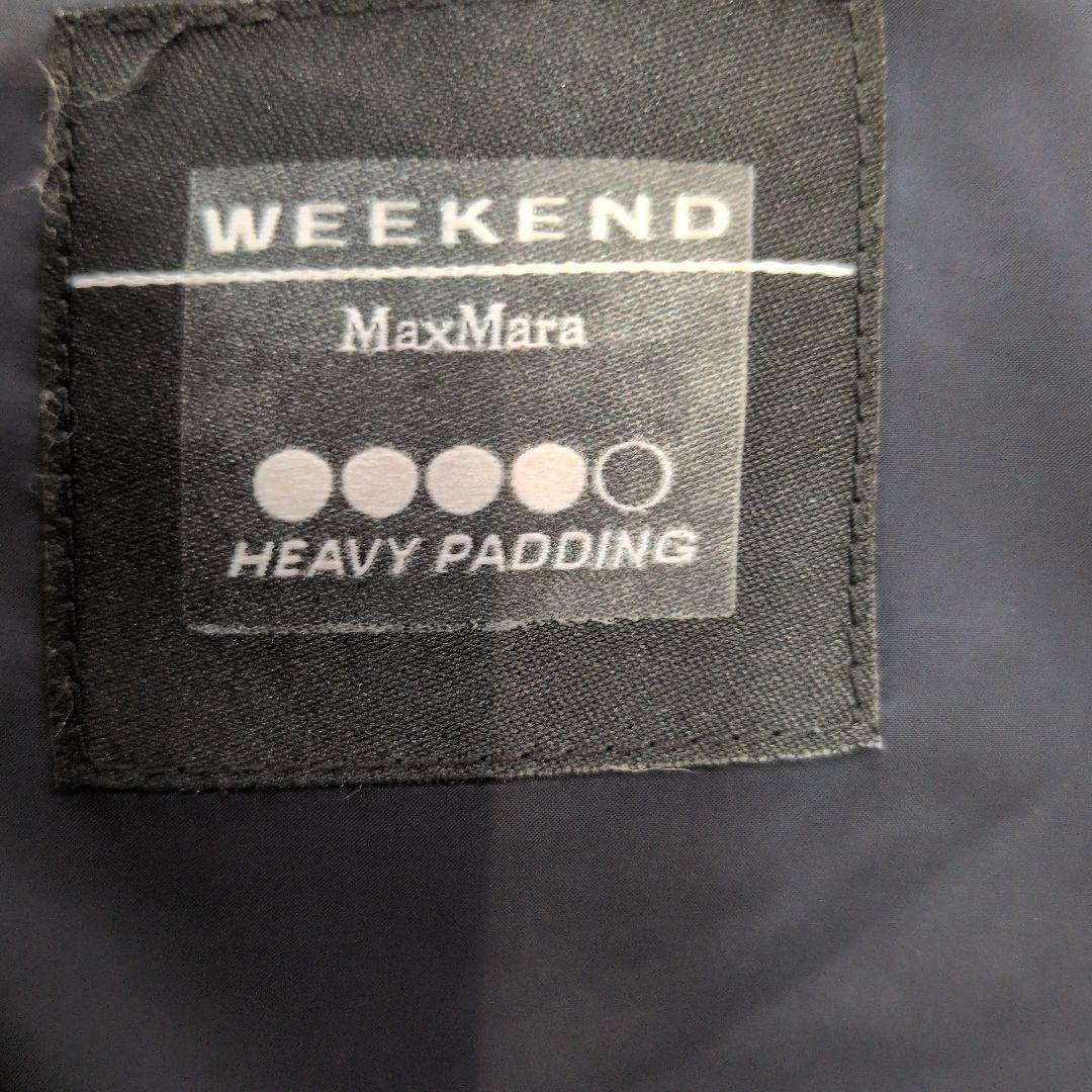 MaxMara Weekend IT40 ブラックダウンベスト