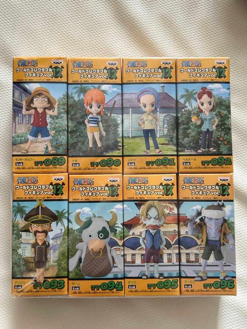 ワンピースワールドコレクタブルフィギュア Vol.5、11、12、14、17