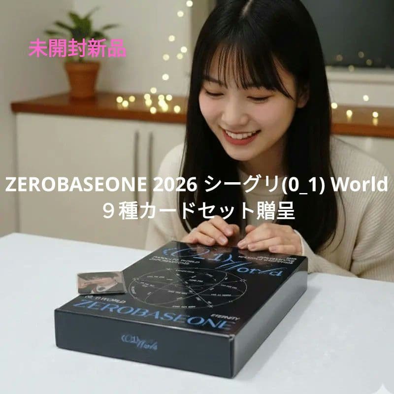 ZEROBASEONE 2026 シーグリ(0_1) Worldカードセット贈呈