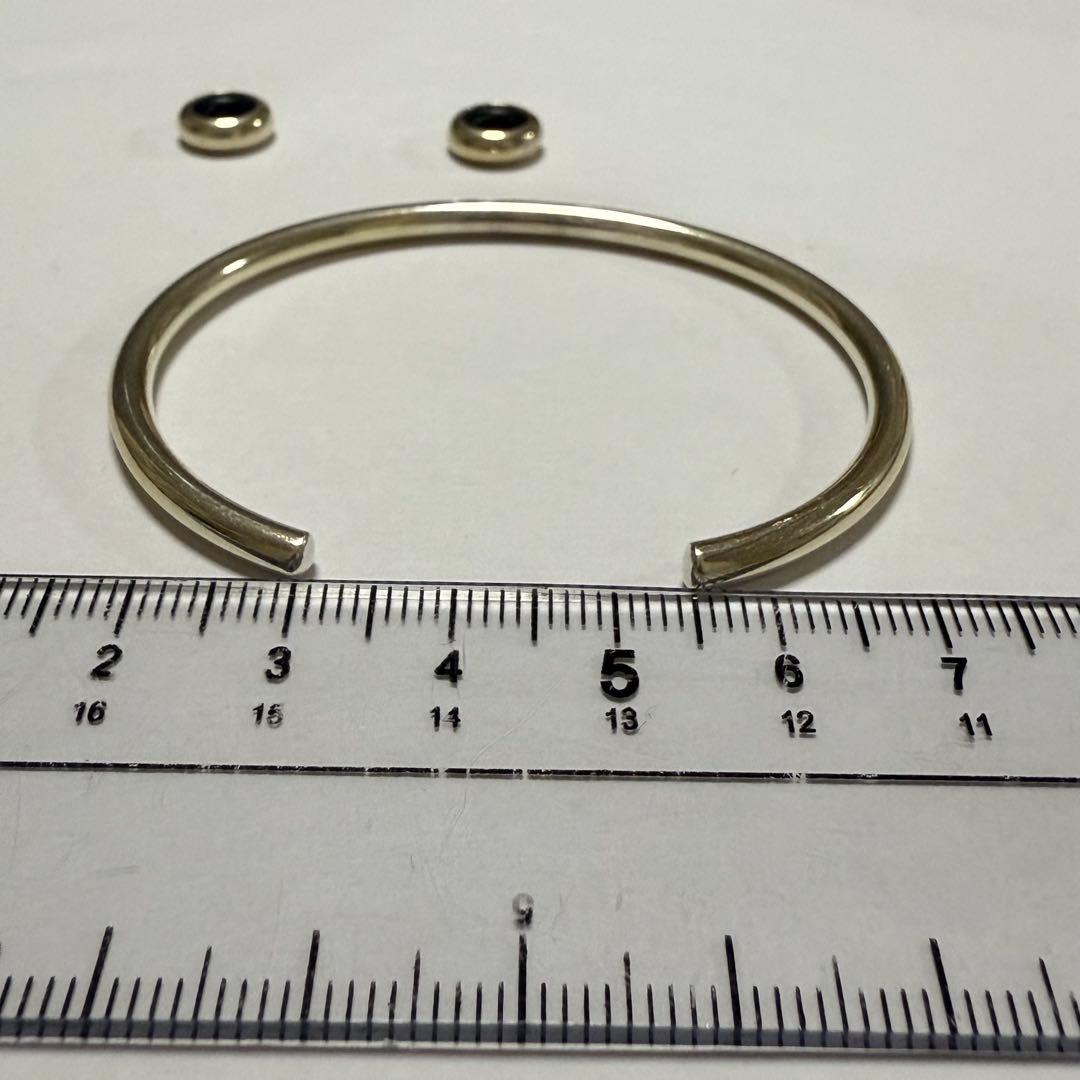 TROLLBEADS シルバー バングル スペーサー付きトロールビーズ