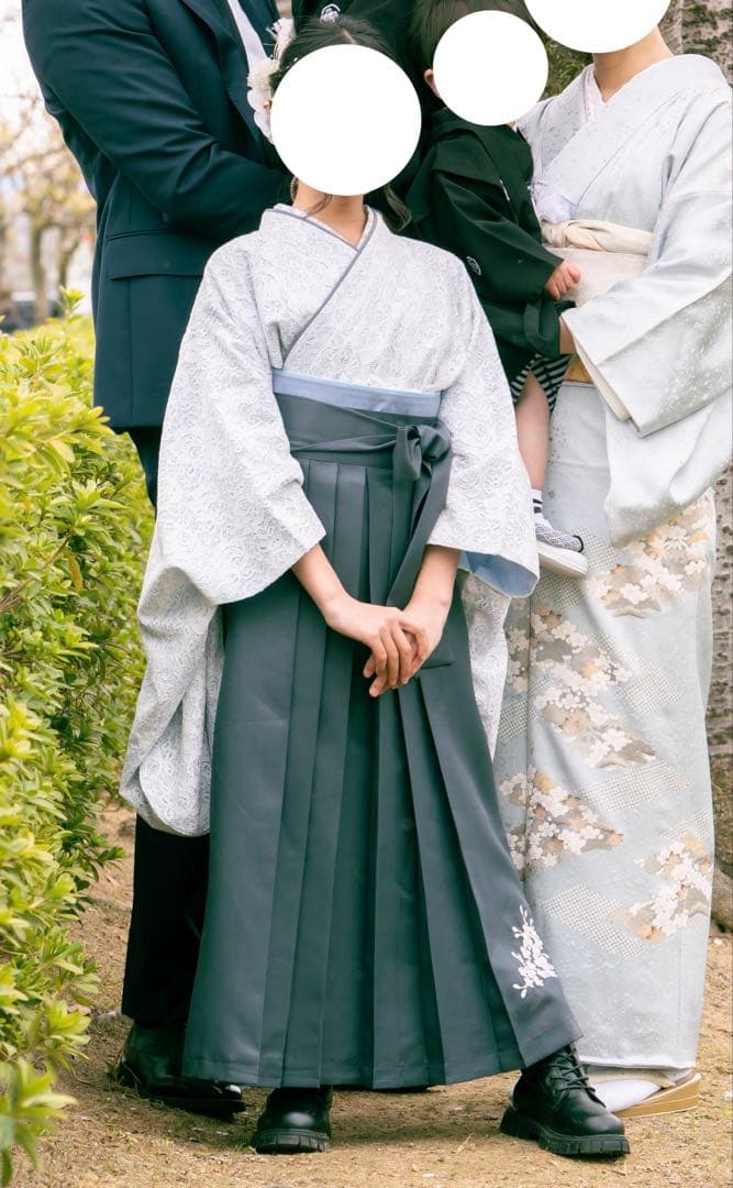 キャサリンコテージ　レース着物　袴　肌襦袢　セット　140cm