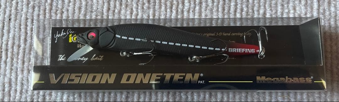 ルアー・フライ Megabass VISION ONETEN RTWL JET BLACK