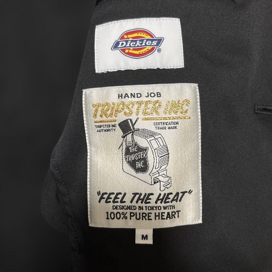 DICKIES×TRIPSTER SUIT BLACK 2025 Mサイズ