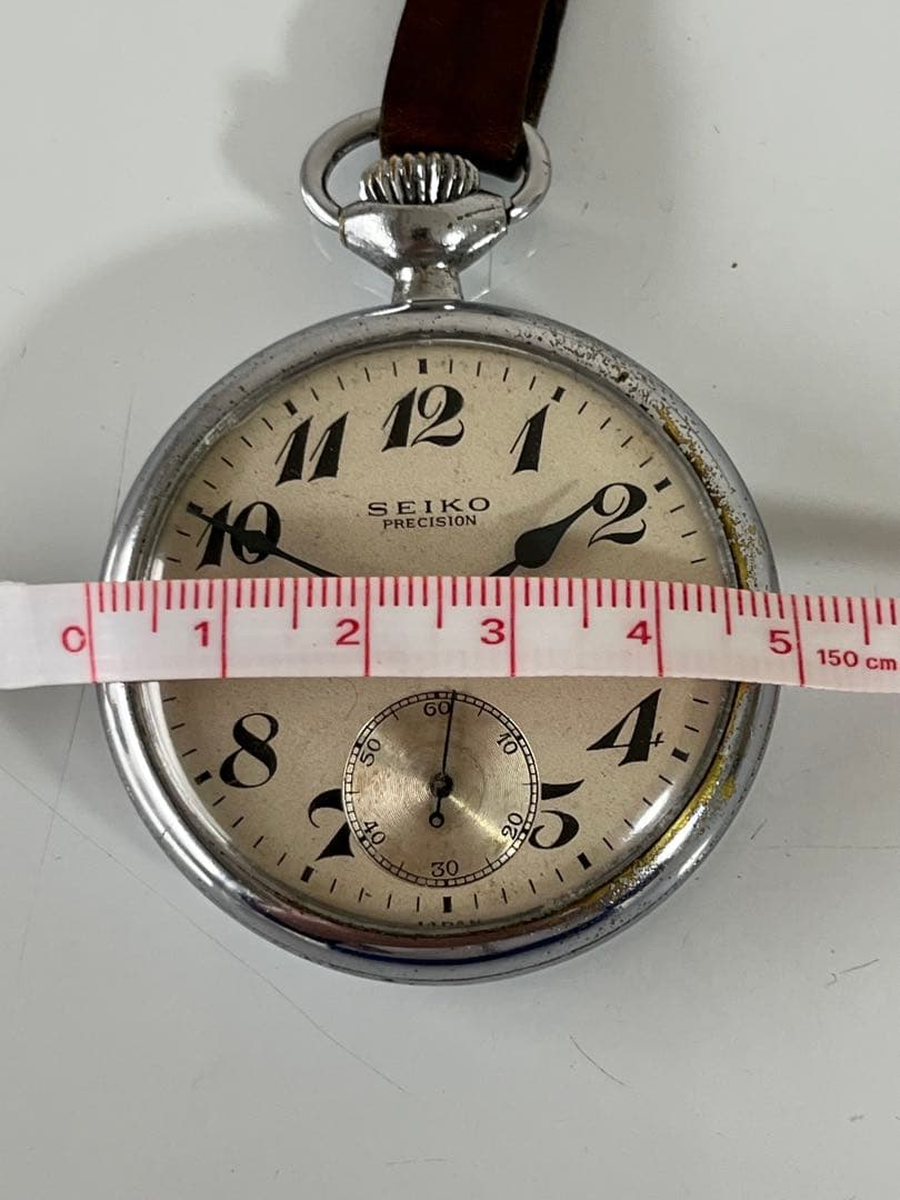 SEIKO　PRECISION　国鉄　19セイコー　スモールセコンド　稼働良好