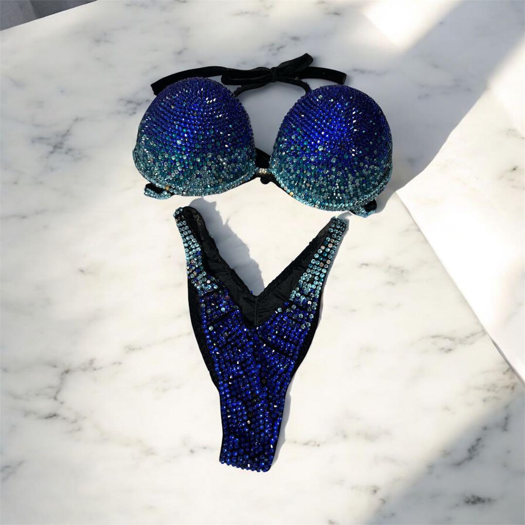 ビジュー装飾 セパレート水着