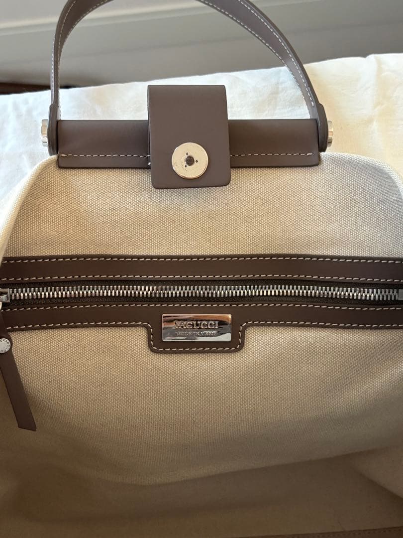 専用イアクッチ　トートバッグ　牛革　ソルベット L 大判L ブラウン 人気