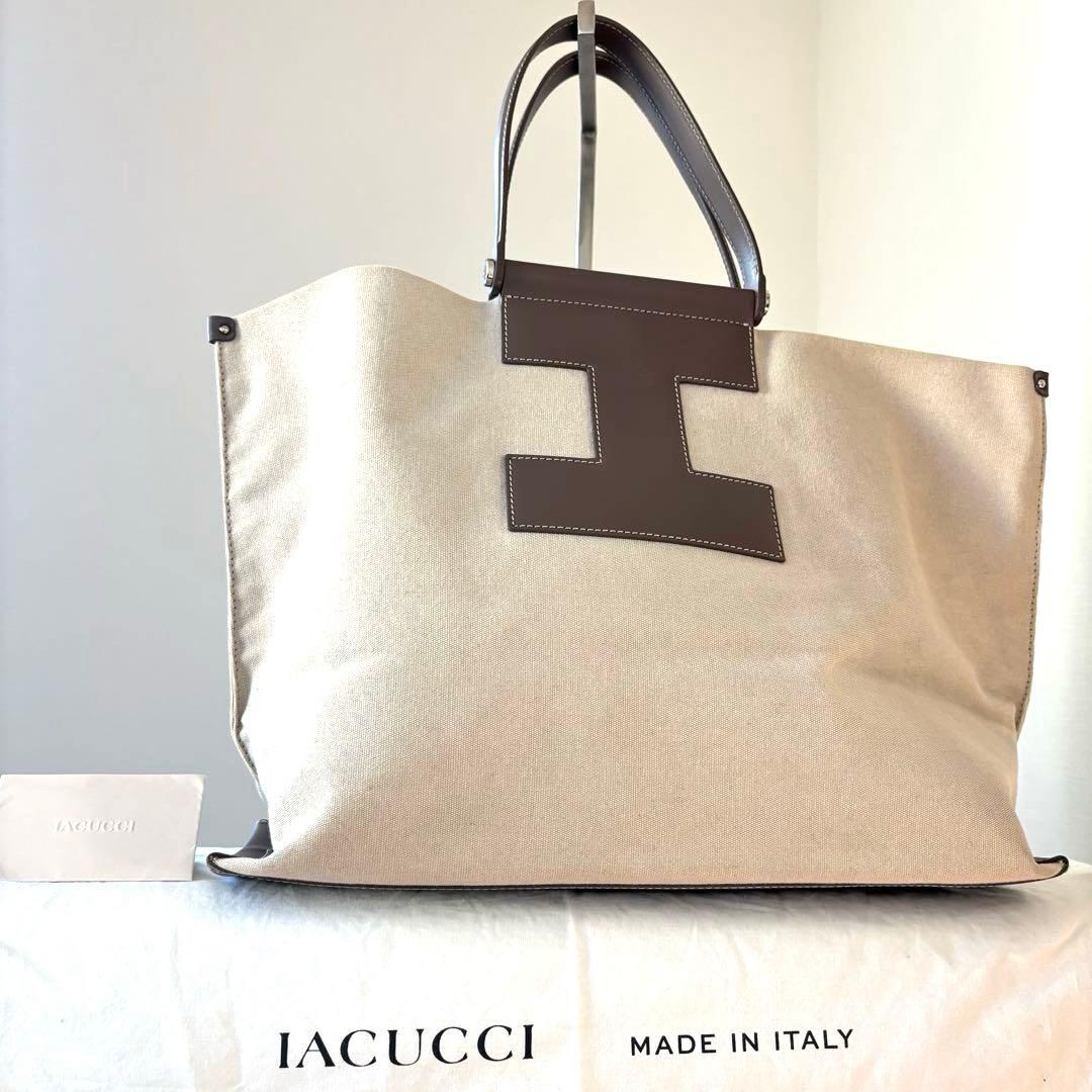 専用イアクッチ　トートバッグ　牛革　ソルベット L 大判L ブラウン 人気