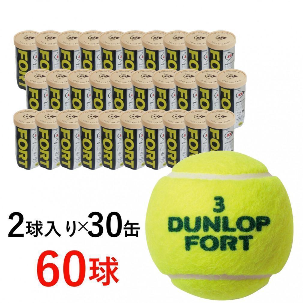 DUNLOP(ダンロップ)FORT(フォート)[2個入]1箱(30缶/60球)