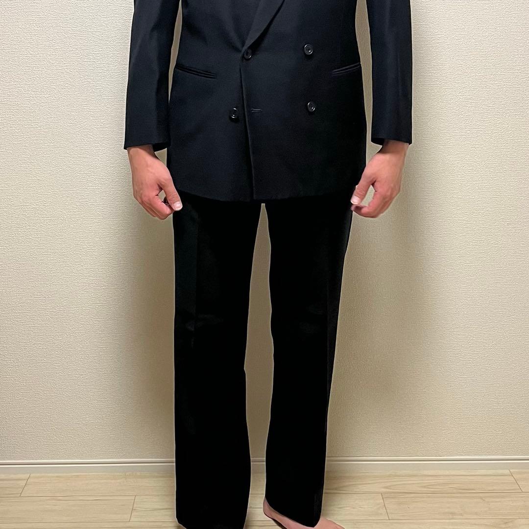 極美品！Christian Dior　ダブルスーツセットアップ　ブラック