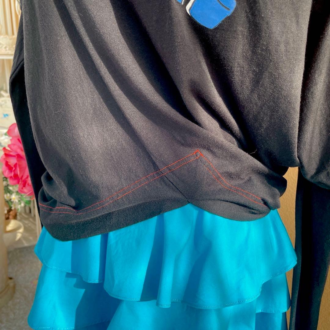 ヴィヴィアンウエストウッド　変形カットソー　オーブ　黒猫