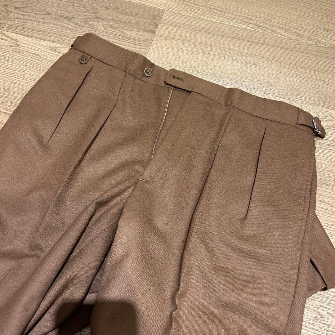 【美品】BERNARD ZINS 2タックパンツ