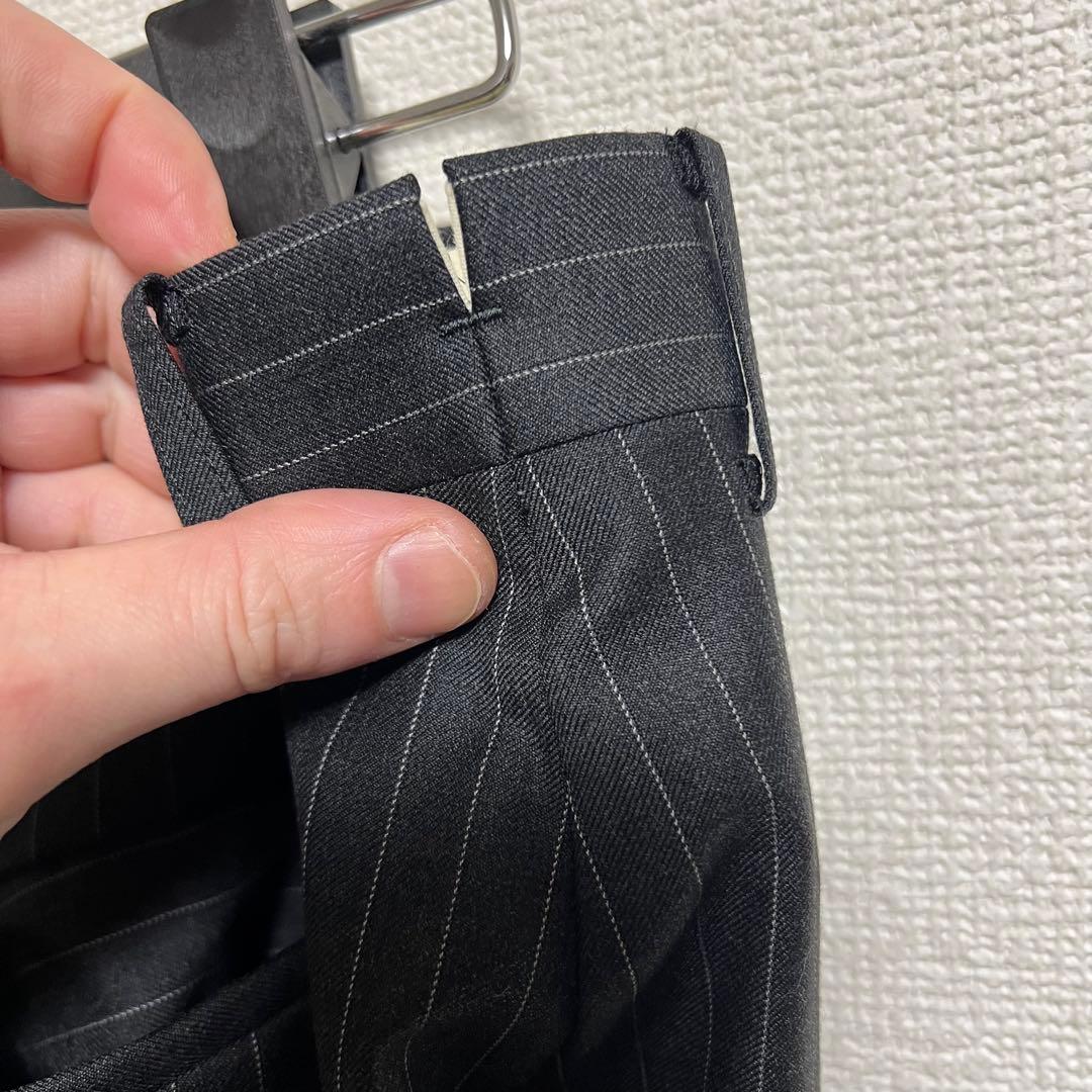 未使用級 カノニコ オーダースーツ 3ピース美品 XL相当