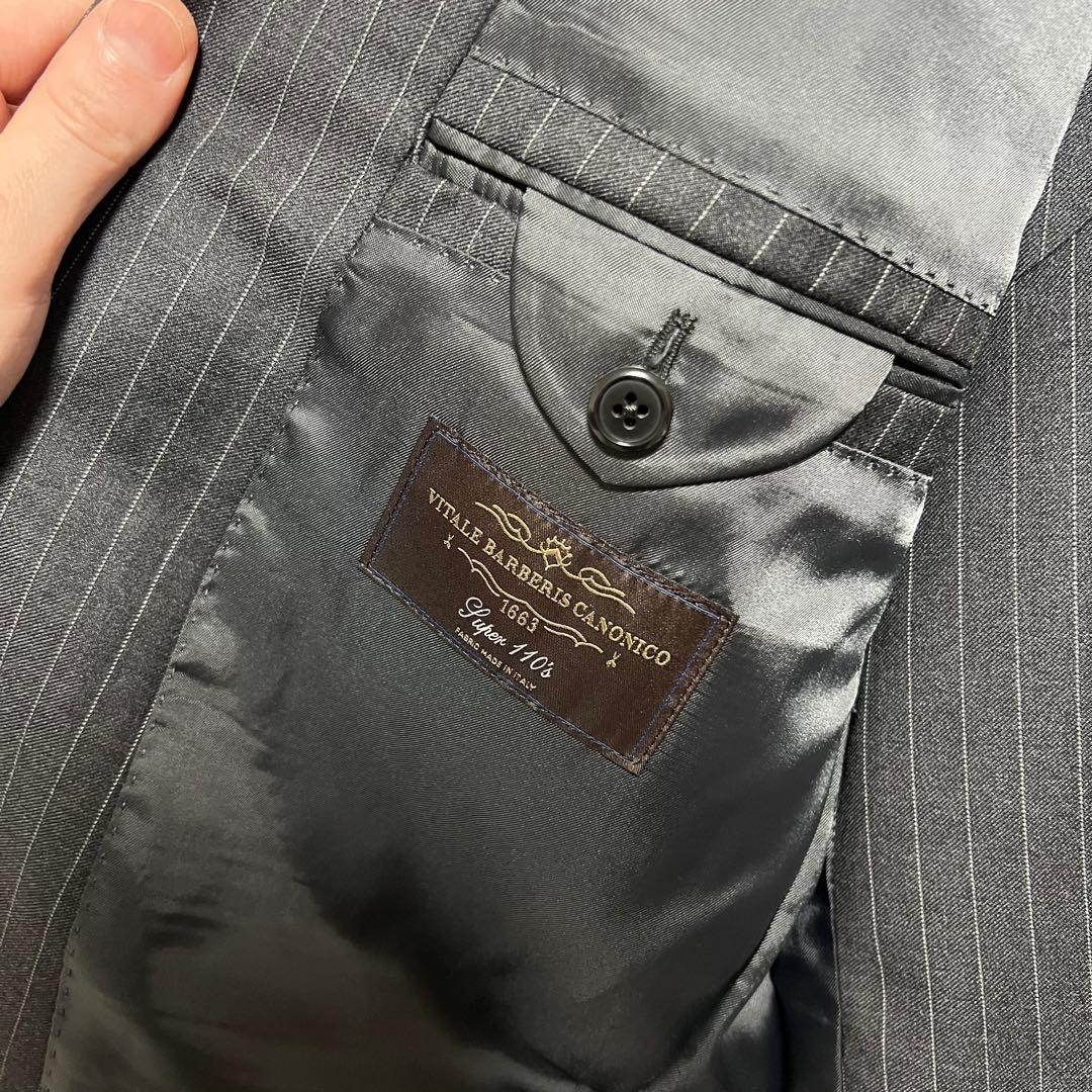 未使用級 カノニコ オーダースーツ 3ピース美品 XL相当