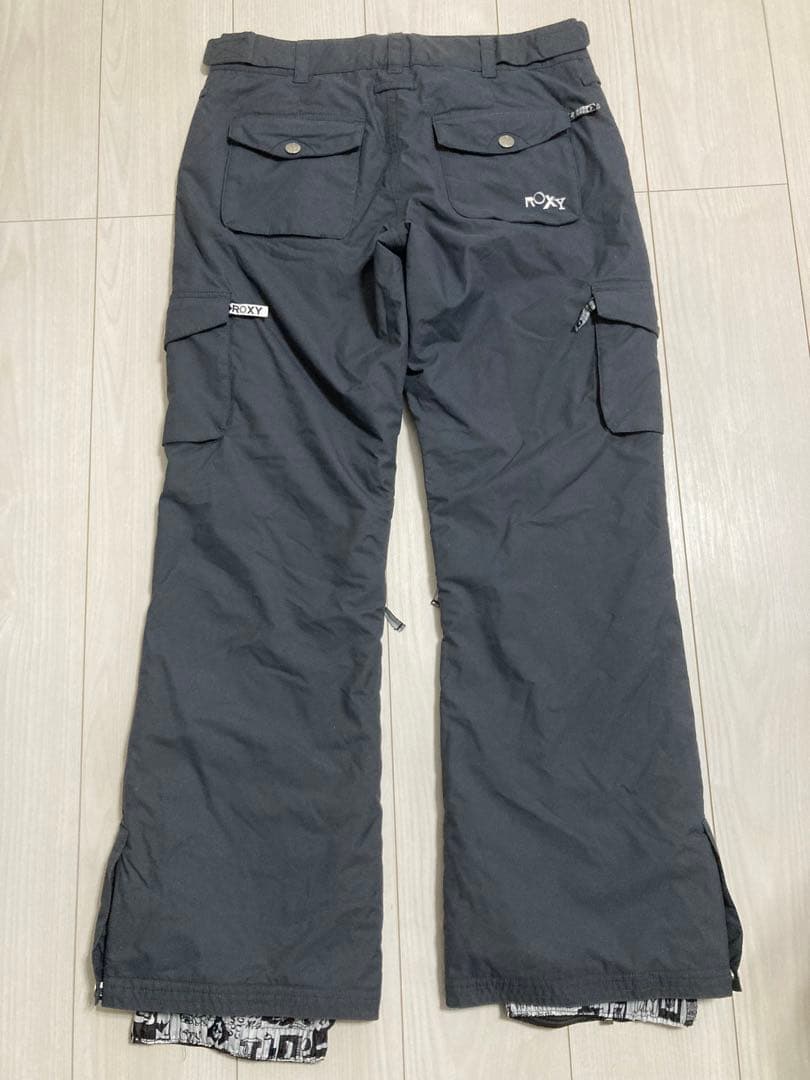 ROXY スノーボード(スキー)ウェアセット 上はM、下はSサイズ チェック柄