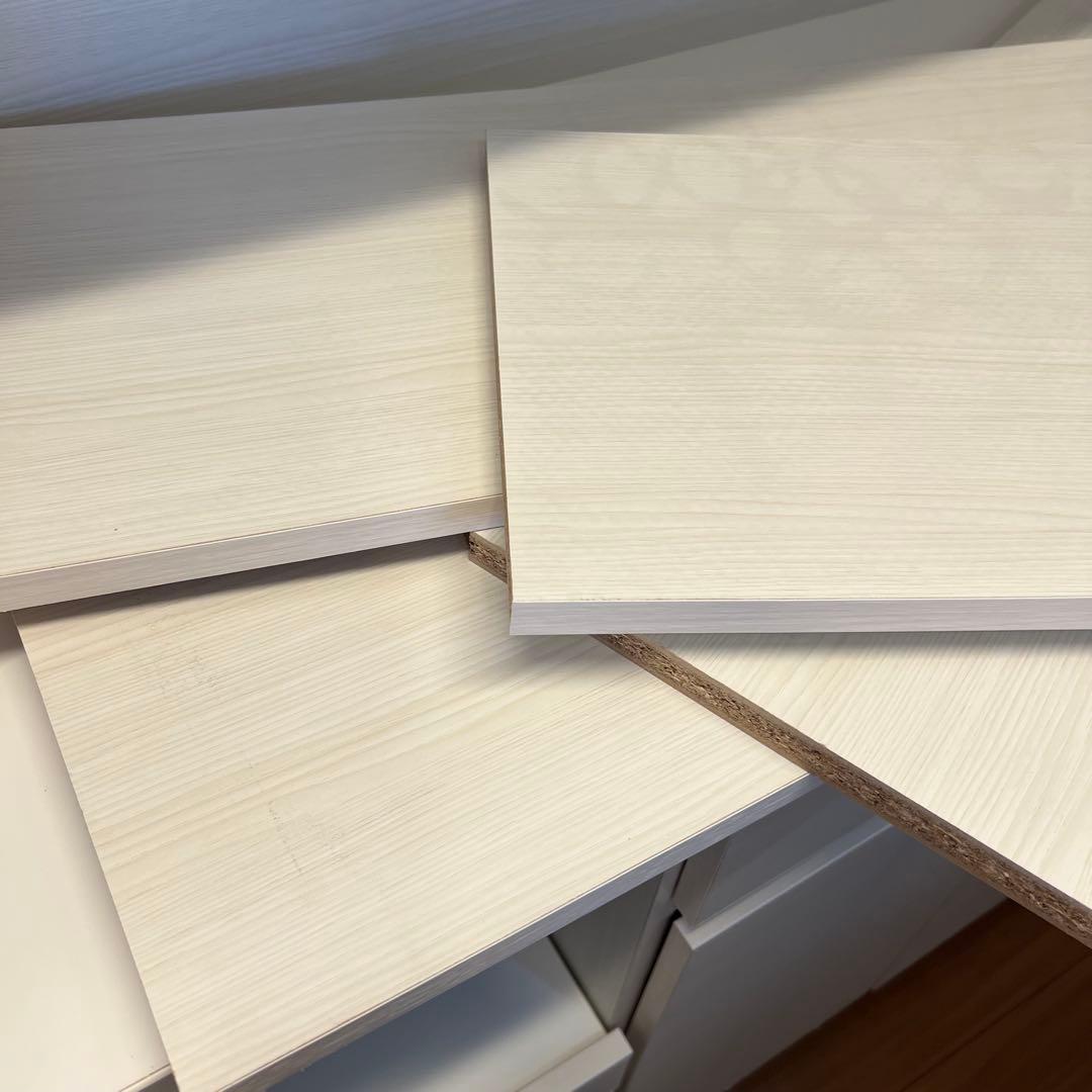 完成品 ホワイト キッチン 食器棚 引き出し ドア ホワイト レンジ台 大容量