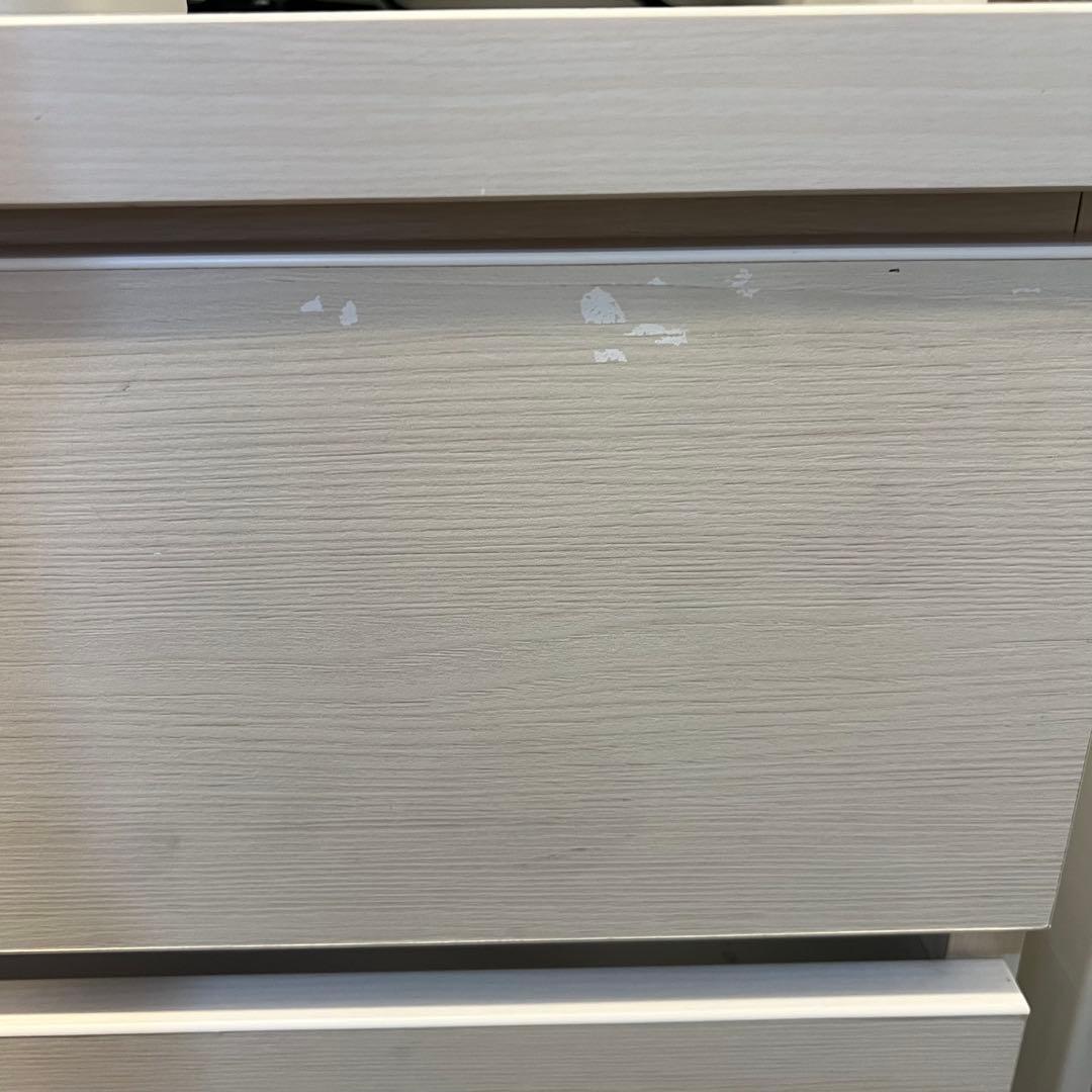 完成品 ホワイト キッチン 食器棚 引き出し ドア ホワイト レンジ台 大容量