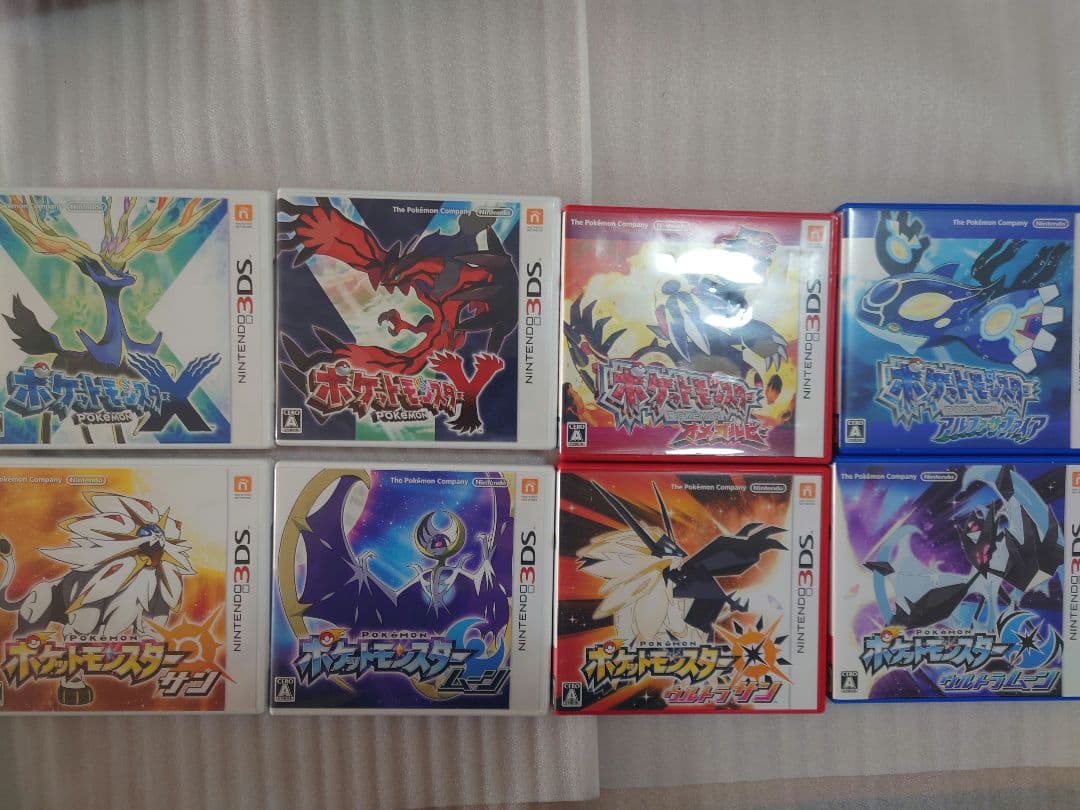 ポケットモンスター 3DSソフト 8本セット