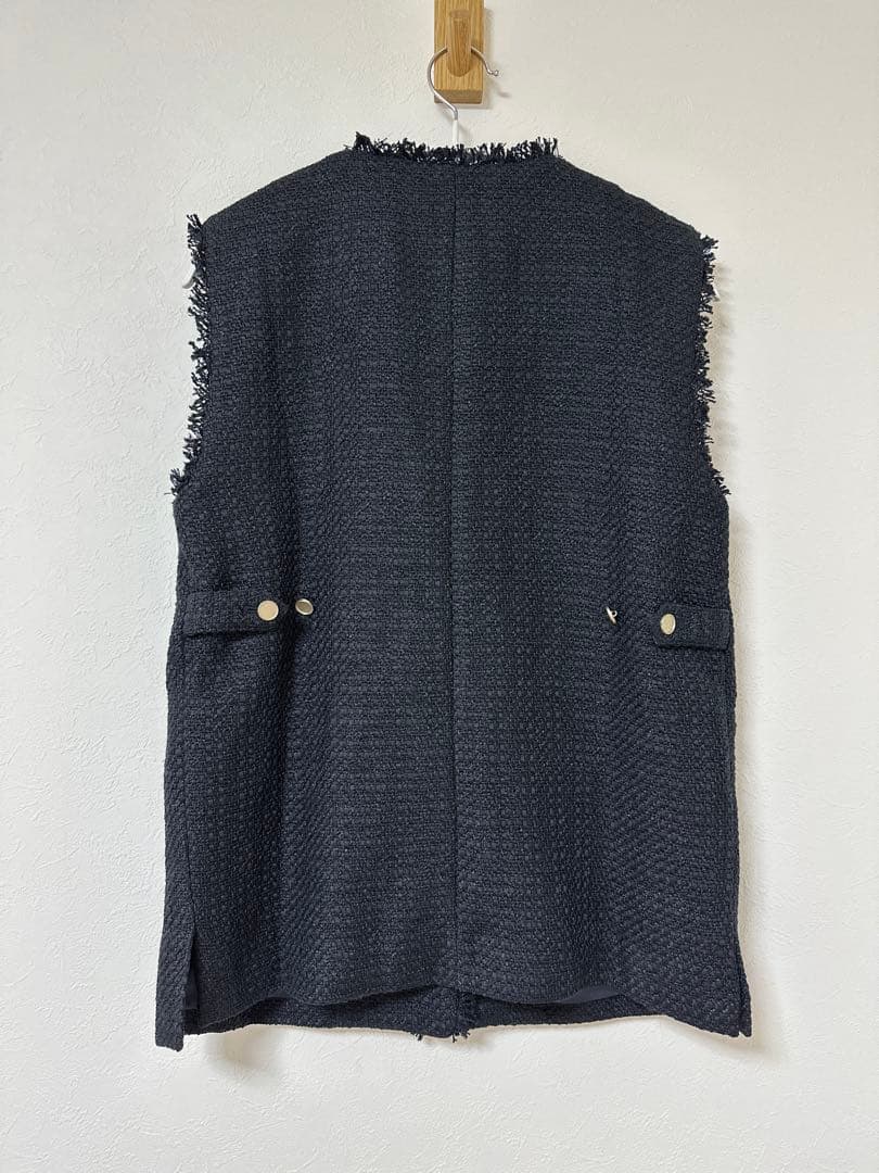 COHINA ミックスツイードジレ