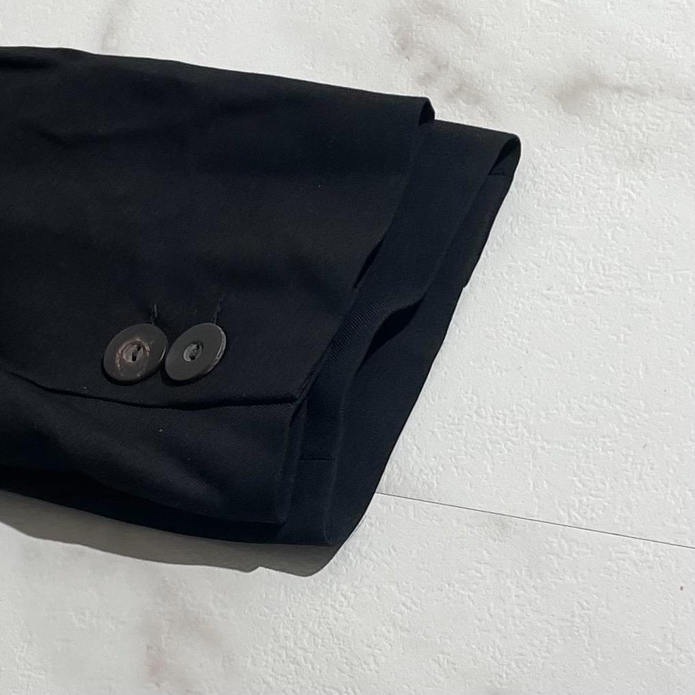 希少✨イッセイミヤケ メンズ マオカラープリーツジャケット 3 黒