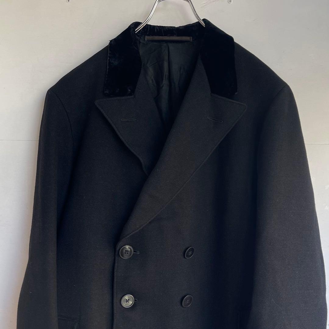 60s ユーロ ダブルブレストコート ヴィンテージ 古着 ヨーロッパ フレンチ