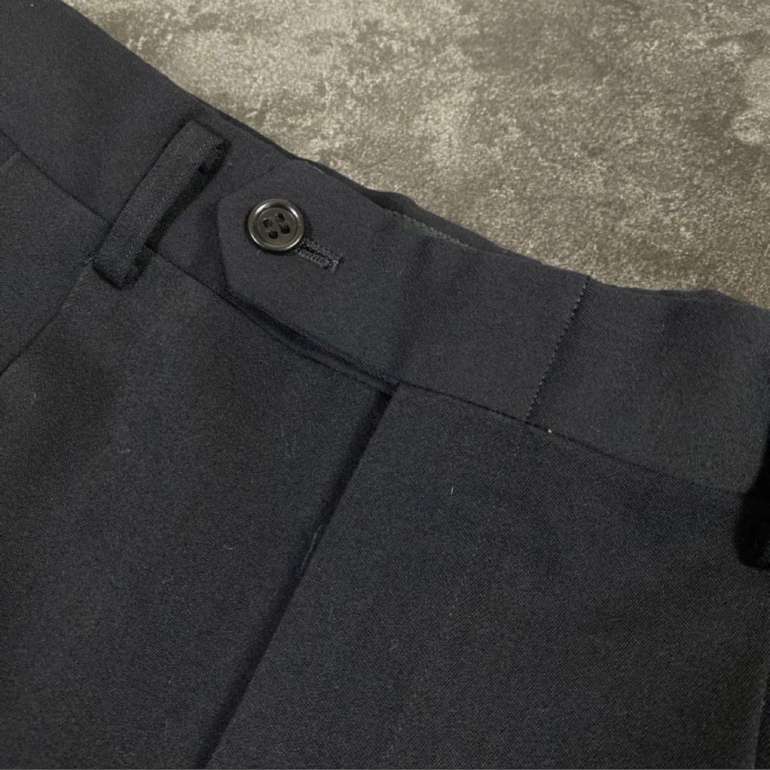 【VINTAGE】 5点セット ダブルスーツ セットアップ ブラック系×ブルー系